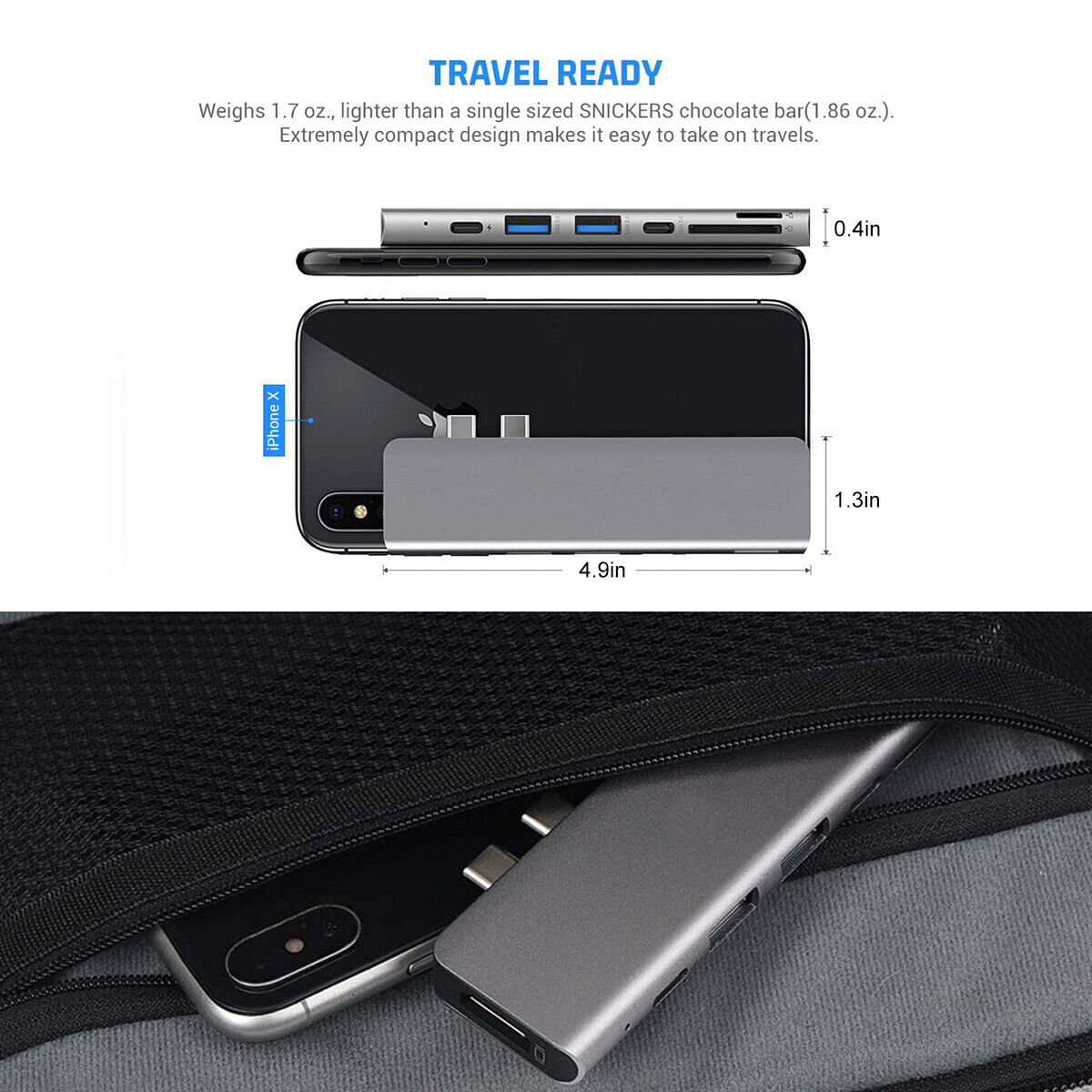 MacBook 12 in 1 USB-C Hub Docking Station