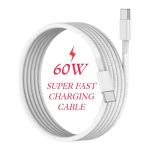 60W USB-C Fast Charger Cable for iPhone 17