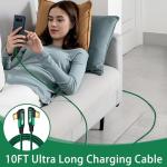240W Right Angle USB-C Charger Cable 3M