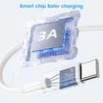 MFi Certified USB-C to Lightning Cable 2-Pack