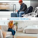 MFi Certified USB-C to Lightning Cable 2-Pack