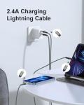 2-Pack 3M USB-C to Lightning Cable, Fast Charging