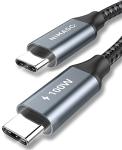 NIMASO 100W USB-C Cable 2M for MacBook & Samsung