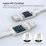 2-Pack USB-C to Lightning Cable - 1M Braided