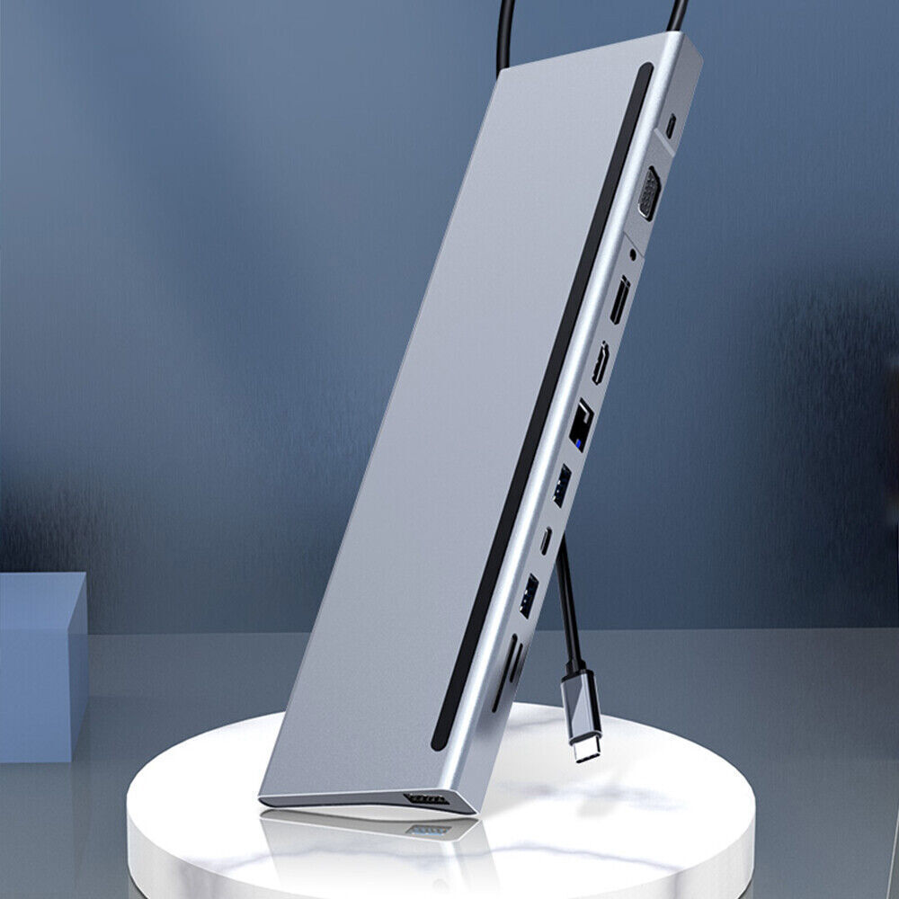 12-in-1 USB-C Docking Station for Laptops