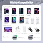 2M USB-C to Lightning Cable (2-Pack)