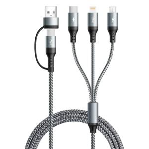 5-in-1 Multi Charging Cable with Data Transfer