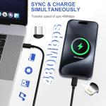 2-Pack USB-C to Lightning Cable 1M Fast Charge