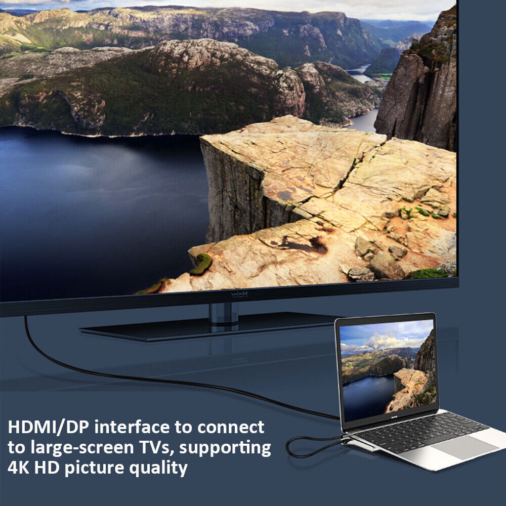 12-in-1 USB-C Docking Station for Laptops