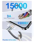5-in-1 Fast Charging Cable with Data Transfer