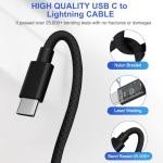 2-Pack USB-C to Lightning Cable 1M Fast Charge
