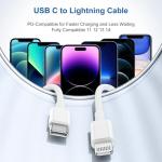 Fast Charge USB-C to Lightning Cable - 2 Pack