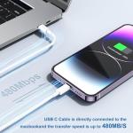 Fast Charge USB-C to Lightning Cable - 2 Pack