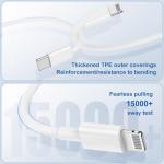 Fast Charge USB-C to Lightning Cable - 2 Pack