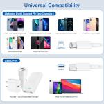 Fast Charge USB-C to Lightning Cable - 2 Pack