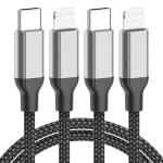2 Pack USB-C to Lightning Charging Cable 2M