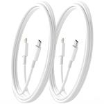 JJCALL 6FT USB-C to Lightning Cable 2-Pack
