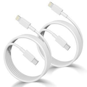 2-Pack USB-C to Lightning Fast Charger Cable