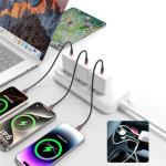 Short USB-C to Lightning Cable 2-Pack, MFi Certified