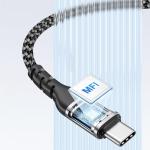 100W 3-in-1 USB-C Multi Charger Cable 2M