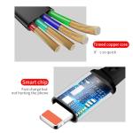 SDBAUX 3-in-1 Retractable USB Charger Cable