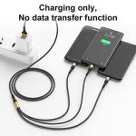 RAVIAD 3-in-1 USB-C Multi Charger Cable 1.2M