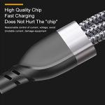 5-in-1 Fast Charging Cable, USB A/C Nylon Braided