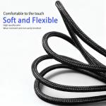 3-in-1 USB-C Charging Cable, 4.1ft