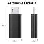 Micro USB to USB-C Adapter 2-Pack for Devices