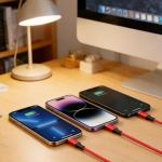Multi Charging Cable 3-Pack Fast Charging 3A