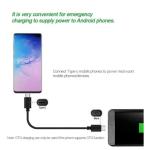 USB-C to Micro-B Charger and OTG Cable 3.3ft