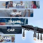 3-in-1 USB-C Multi Charging Cable 1.25M