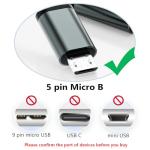 USB-C to Micro USB 3.3FT Braided Charging Cable