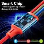 4-in-1 Fast Charging USB-C Cable 35CM