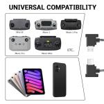 AHRLIC Right-Angle Type-C to Micro USB Cable