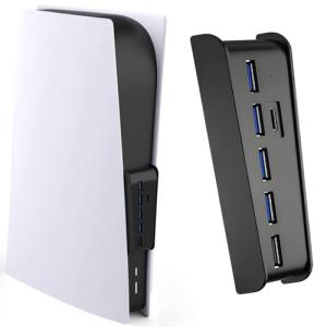 6-Port USB Hub for PS5 - High-Speed Charger