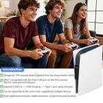 6-Port USB Hub for PS5 - High-Speed Charger