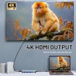 5-in-1 USB-C Hub with 4K HDMI and USB-A