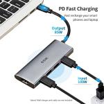 SSK 5-in-1 USB-C Hub with HDMI and Power