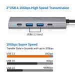 SSK 5-in-1 USB-C Hub with HDMI and Power