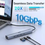 USB-C 5-in-1 Video Hub with 4K Display