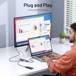 USB-C 5-in-1 Video Hub with 4K Display