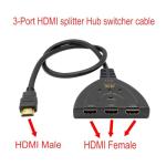JZK 4K HDMI Switch - 3 Port Splitter
