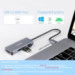5-in-1 USB-C Hub with HDMI and Card Reader