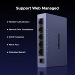 UGREEN 5-Port Gigabit Ethernet Switch Hub