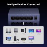 UGREEN 5-Port Gigabit Ethernet Switch Hub