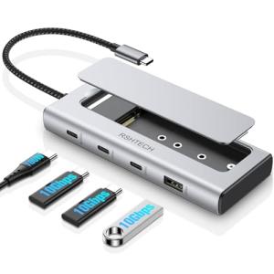 5-in-1 USB-C Hub and M.2 SSD Enclosure