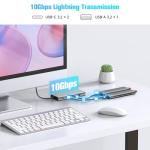 5-in-1 USB-C Hub and M.2 SSD Enclosure