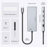 5-in-1 USB-C Hub and M.2 SSD Enclosure