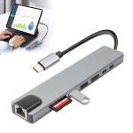 8-in-1 USB-C Hub with Ethernet and 4K HDMI